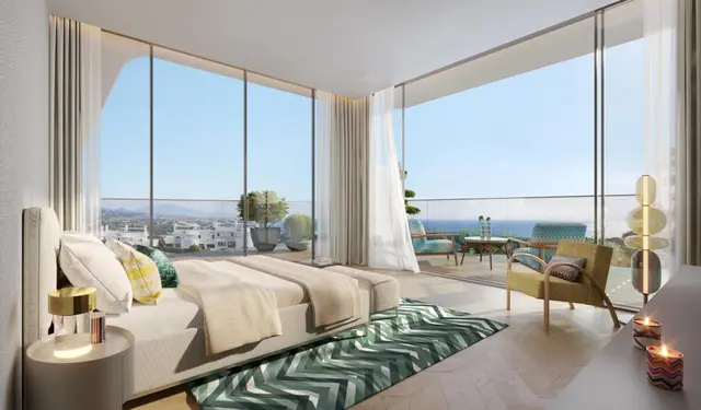 Marea, интерьеры Missoni — резиденции с 2–4 спальнями в Finca Cortesin (Коста-дель-Соль), панорама моря на 270°