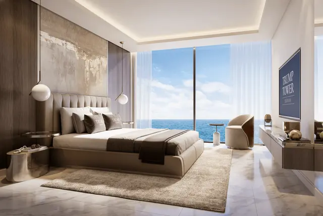 Trump Tower Jeddah — 47-этажная башня на первой линии Jeddah Corniche, квартиры с 1–4 спальнями и пентхаусы с видом на Красное море